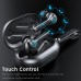 Wireless Earbud, Bluetooth 5.1 Headphones Sport Wireless Bluetooth Earphones in Ear Noise Cancelling Earbud with Mic Deep Bass, Earhooks Ear Buds IP7 Waterproof 48H Headset for Running Gym[2021 New]