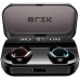 Wireless Earbuds, BLZK Latest Bluetooth 5.0 True Wireless Bluetooth Earbuds, with bass 3D Stereo Sound Wireless Headphones, Built-in Microphone LED Digital Shows Charging Charge (Black)