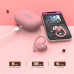 COMISO Wireless Earbuds, True Wireless in Ear Bluetooth 5.0 with Microphone, Deep Bass, IPX7 Waterproof Loud Voice Sport Earphones with Charging Case for Outdoor Running Gym Workout (Rose Pink)