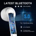 Wireless Earbuds Bluetooth 5.0 Headphones with Charging Case Noise Cancelling 3D Stereo Headsets Built in Mic in Ear Ear Buds IPX5 Waterproof Air Buds for iPhone/Android&amp;Power Display (White)